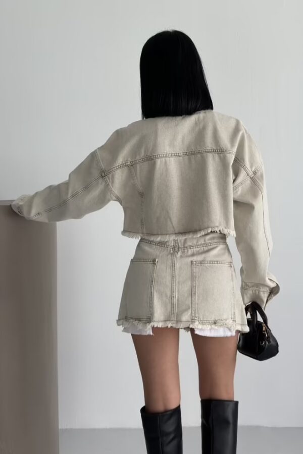 ΣΕΤ jacket - Μίνι Φούστα A-line - Image 6