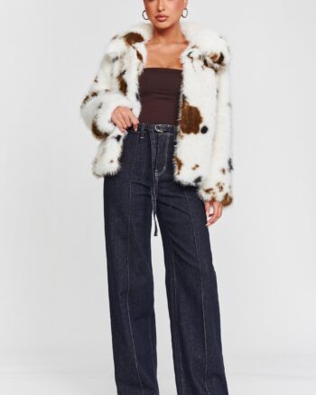 Γούνα Κοντή Animal Print